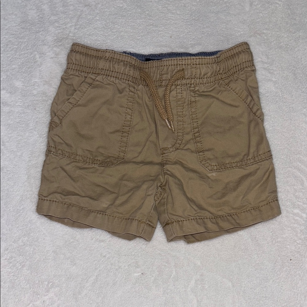 OshKosh B'gosh Tan Cargo Shorts 9-12 months